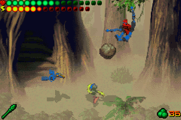 Brakas in a prototype screenshot of the game itself.